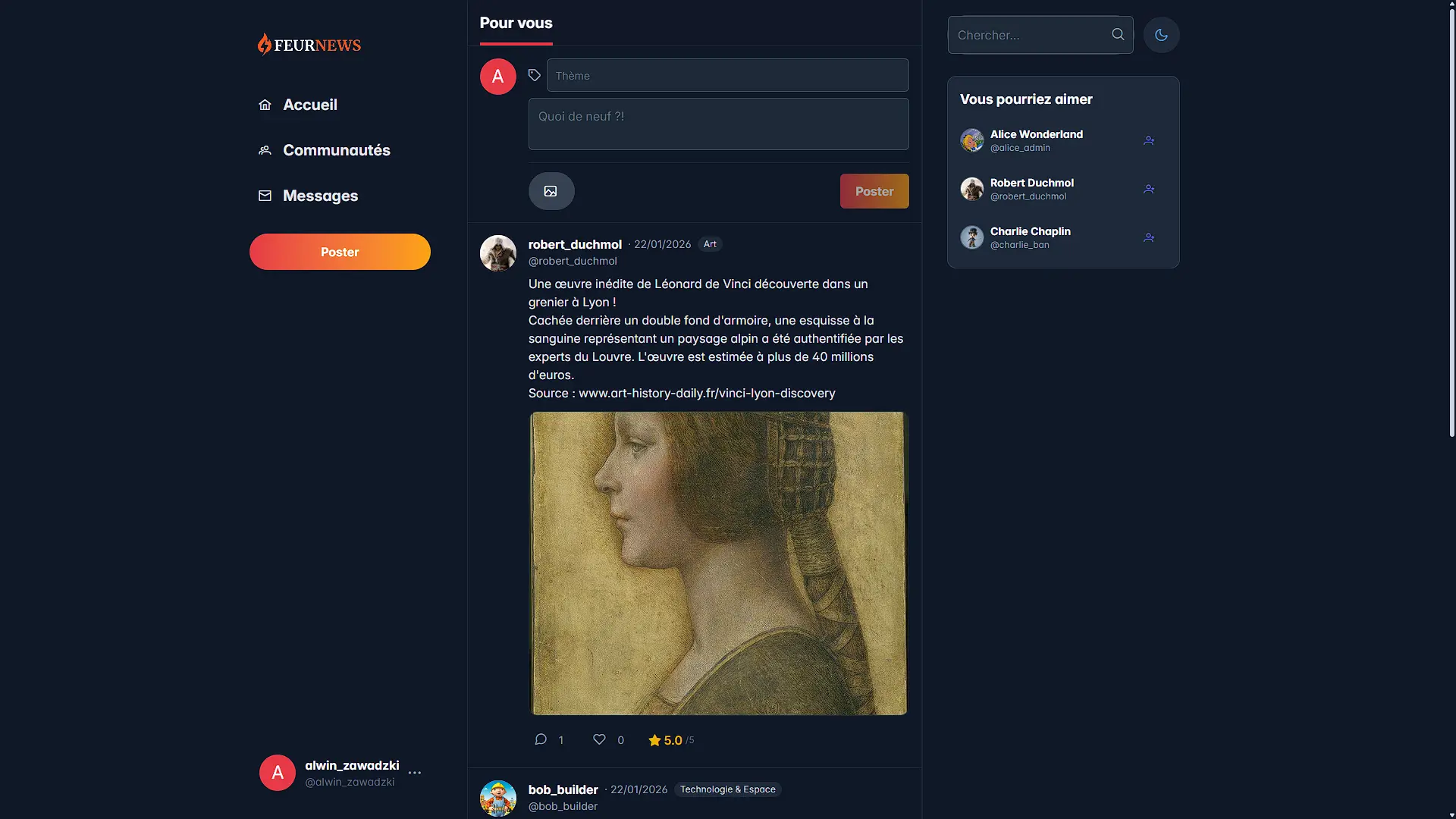 FeurNews Posts Page